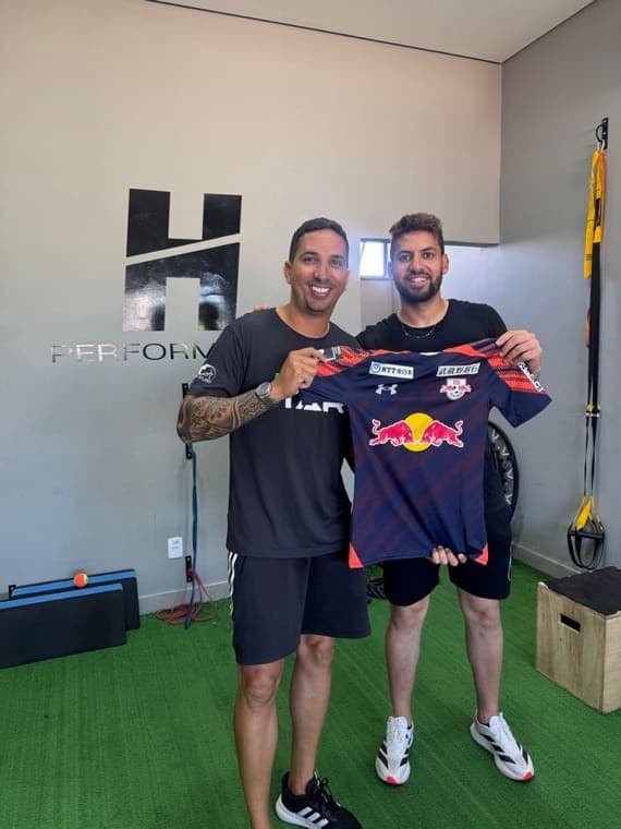 Hugo Araújo com Gabriel França